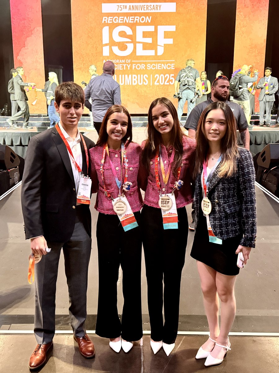 With fellow ISEF finalists