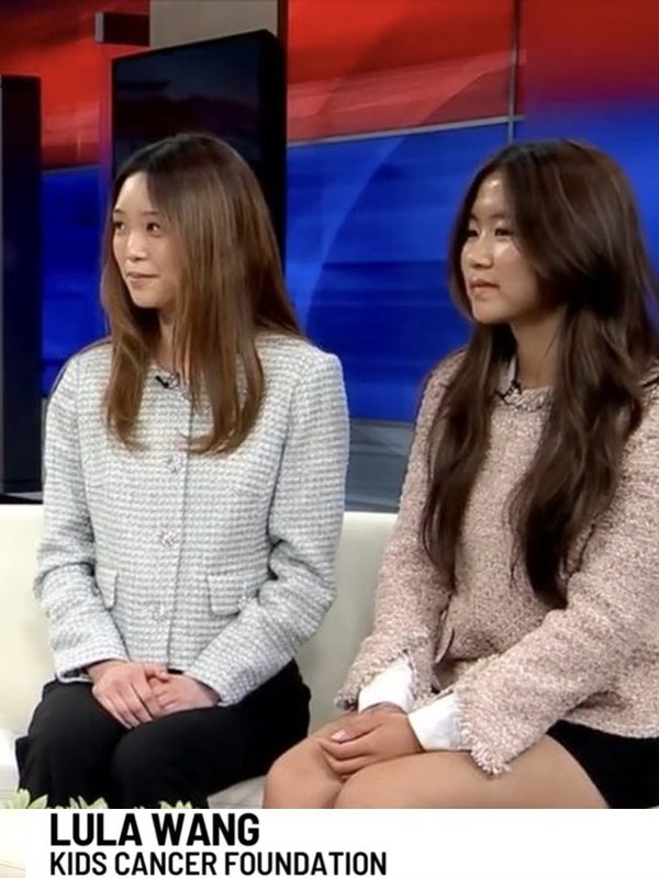Interviewed on News 8 for Kids Cancer Foundation